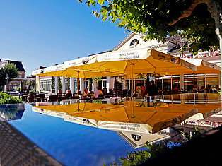 Hotelterrasse Kurpark-Hotel in Bad Dürkheim